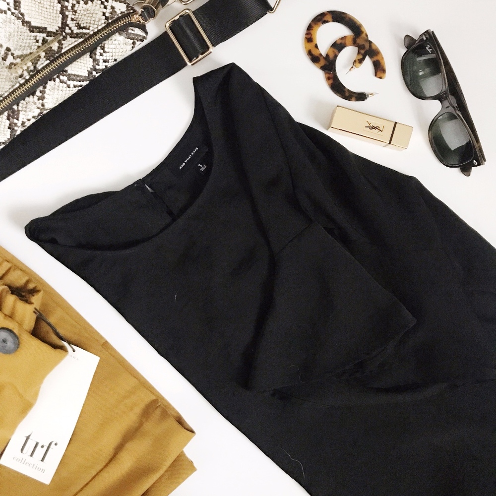 Who What Wear | Flare Sleeve Top